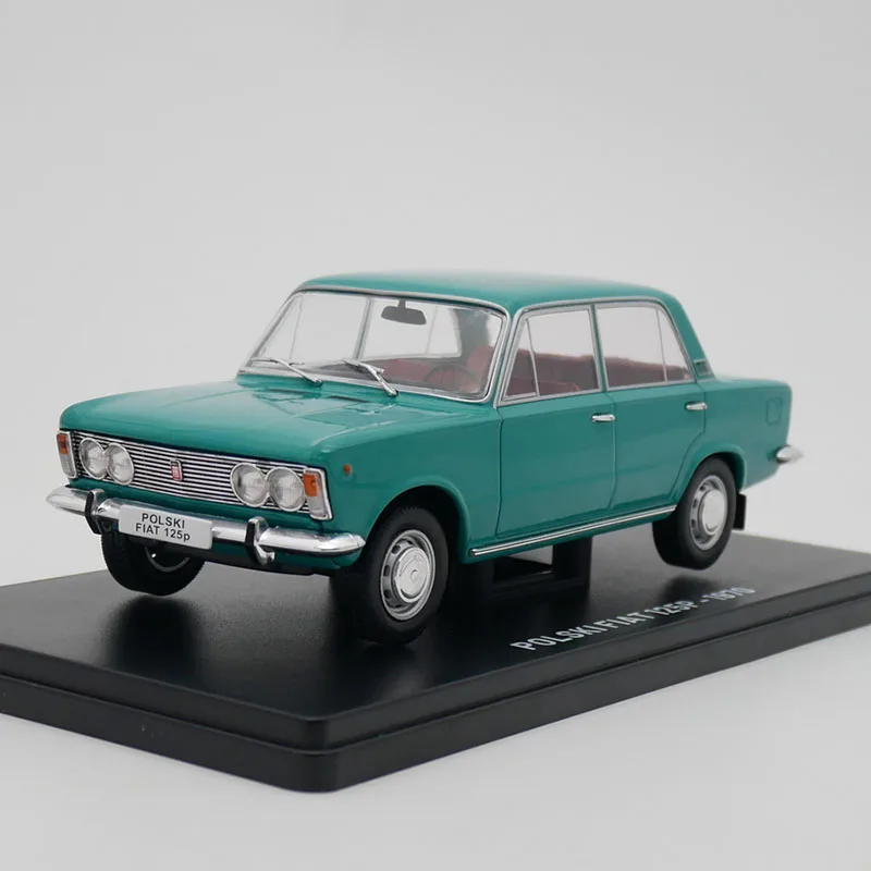 1:24 Scale POLSKI FIAT 125P 1970 Alloy Car Model Toys