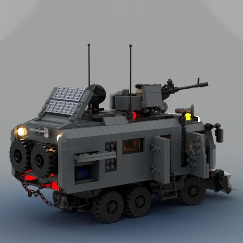 1373pcs MOC Tatra Doomsday Armored RV Ideas CUUSOO Model Building Blocks Architecture Toys Christmas Gifts Education Kids Idea