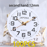 100pcs watch hands Gold and White Watch hand Watch pointer 2035 watch hand, applicable PC21 hand sl68 hand gl68 hand sl39 hand