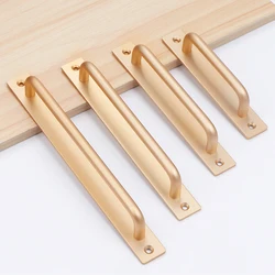 1pc Metal Heavy Duty Barn Door Handle, Flush Long Base Handle, Flush Long Base Handle Pulls For Gate Shed Garage Door