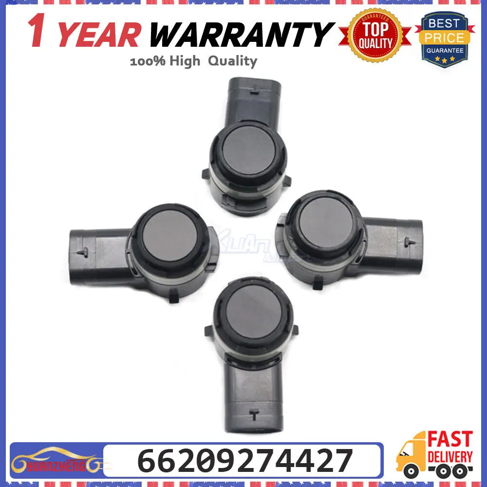 

4 шт. 66209274427 ультразвуковой резервный бампер вспомогательный радар PDC Датчик парковки для BMW 2 7 I01 I12 i3 X1 X5 X6 X4 9283752 66202409650