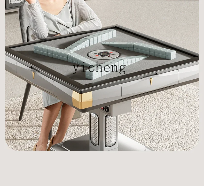 Cyclone Roller Coaster Mahjong Machine Automatic Home Folding Dual-purpose Mahjong Tabled26