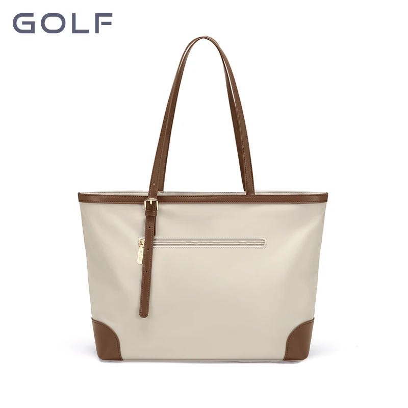 Golf Tote Bag for Women, Large Capacity Shoulder Bag, Casual Commuting Trendy Handbag, New Canvas Bag, Autumn and Winter, 2024