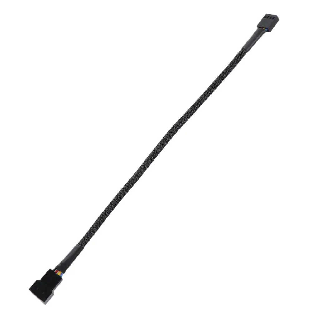 Kabel Adaptor Kipas Belakang 4P, Kabel 3 Pin untuk Kipas Komputer, Kabel Ekstensi PWM, Kabel Daya 4 PIN, Kabel Ekstensi Kipas