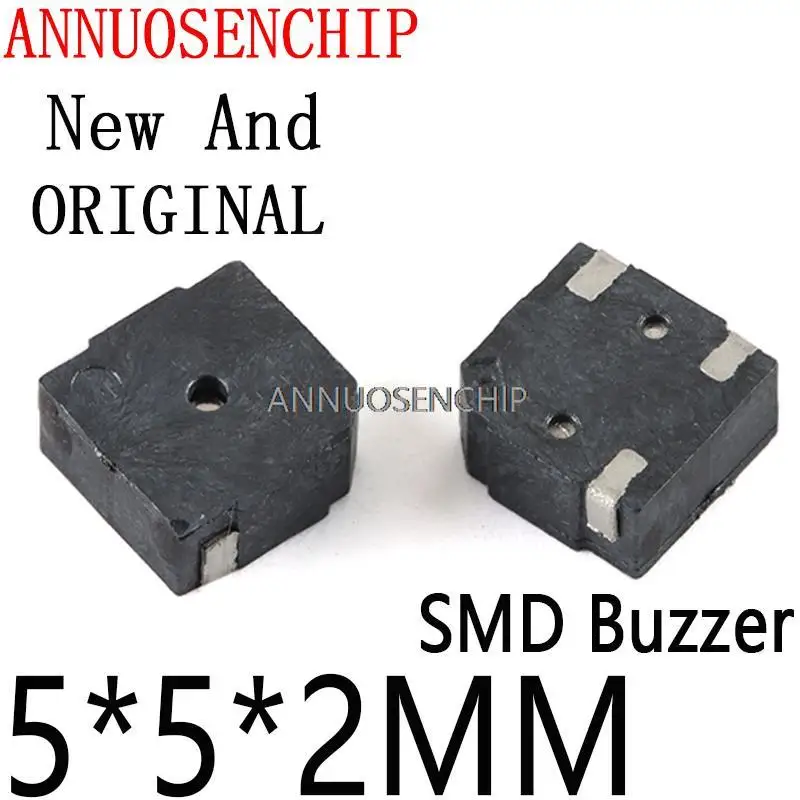 

10PCS 5020 SMD SMD SMD Ultra-Thin And Ultra-Small Electromagnetic Passive SMD Buzzer 5*5*2MM