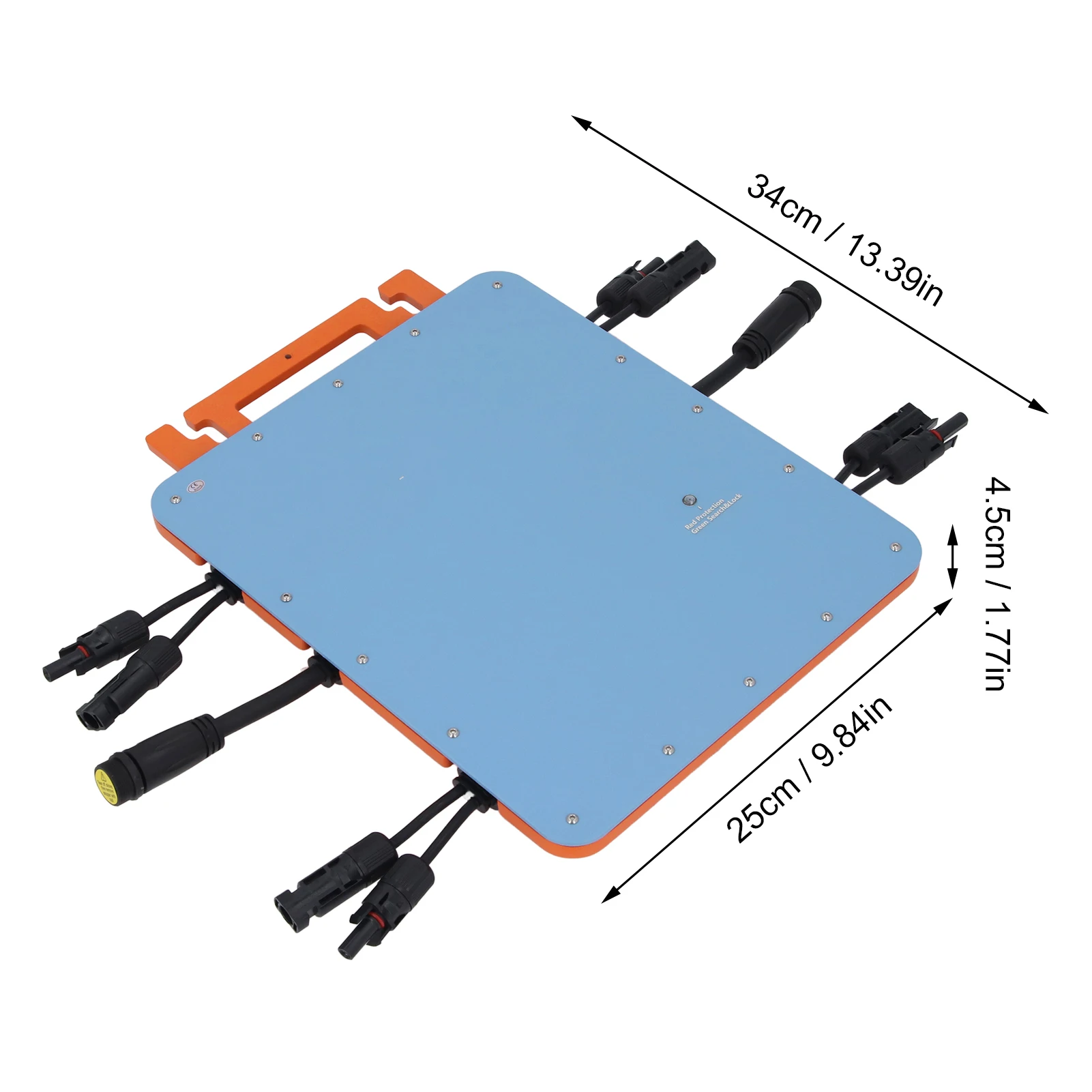 الشمسية شبكة التعادل العاكس الشمسية شبكة التعادل العاكس 2000 واط مرحلة واحدة العاكس عدة واي فاي تطبيق جوال التحكم IP66 المياه برهان