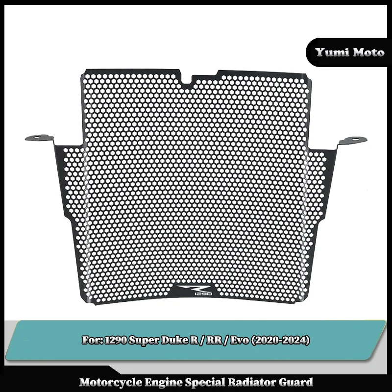 

Motorcycle Accessories Radiator Guard Protector Grille Cover For KTM 1290 Super Duke R RR Evo 2020-2024