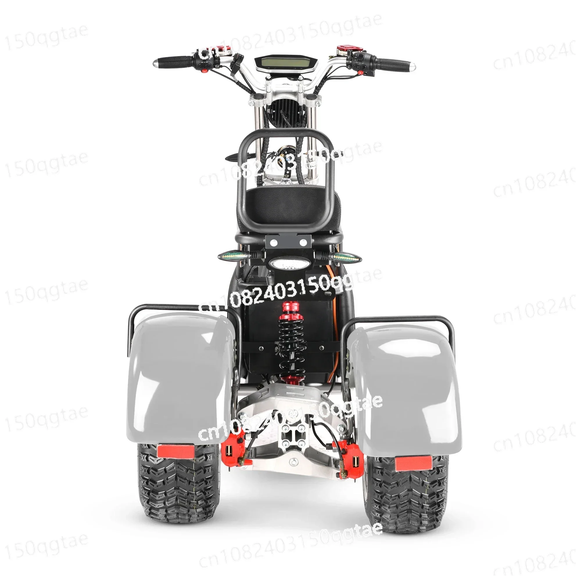 Off Road Model CP-7 Flexible 4000W 60v Dual Motor Powerful Three Wheel Electric Scooter Electric Tricycle Citycoco