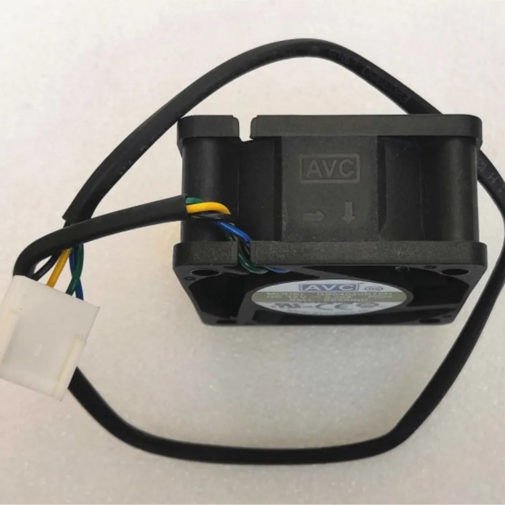 40mm Cooling Fan For AVC DS04020B12U 4020 40MM 4CM 40X40X20 DC 12V 0.25A for Jetson Nano, PWM Speed Adjustment Strong Air Cooler