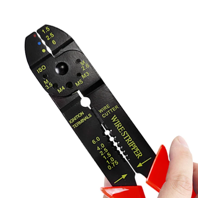 Multi functional terminal crimping pliers