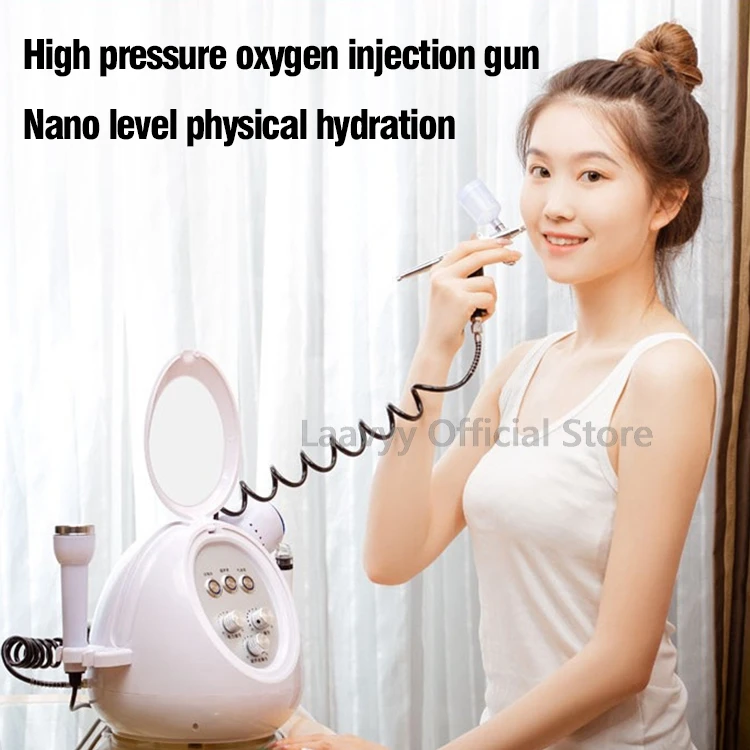 Bubble Facial Beauty Equipment Deep Cleaning Blackhead Remove Oxygen Injection Ultrasonic Multi-Functional Skin Care Machine