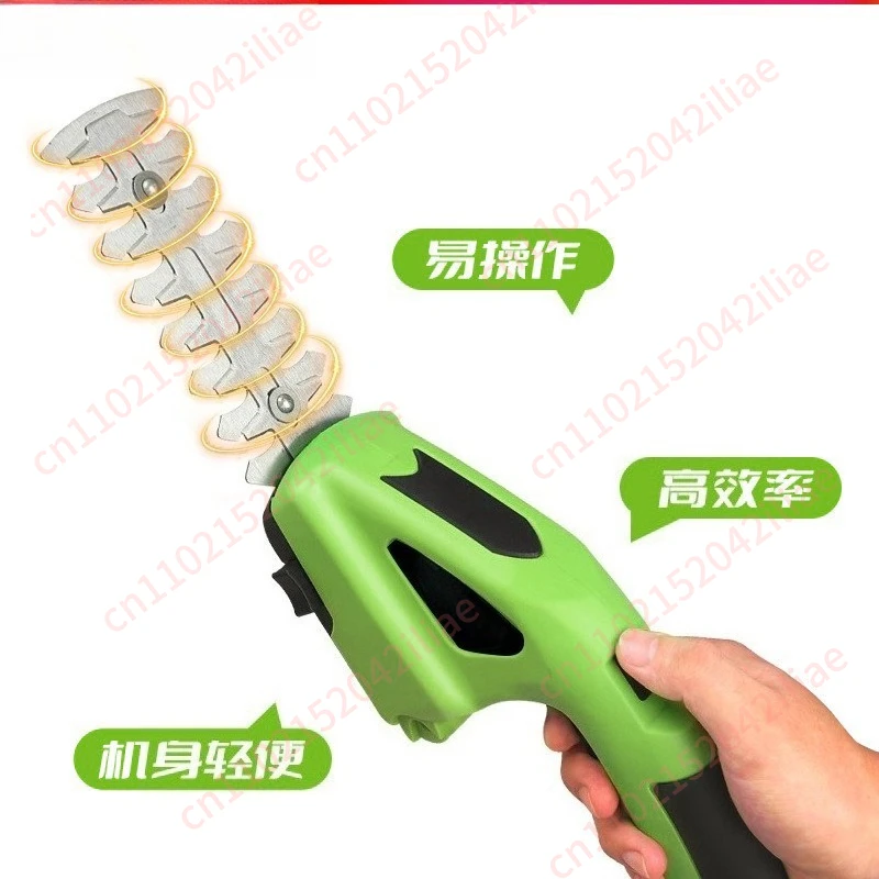 Electric fence cutter secondary cable rechargeable pruner lithium battery single-handed hedge cutter