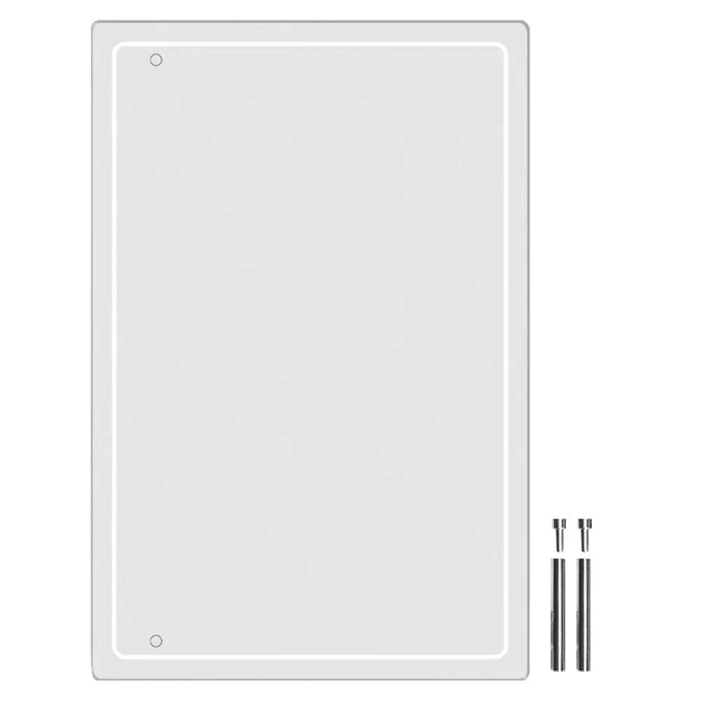 1Set Desktop Memo Board Acrylic Whiteboard Dry Erase Writing Pad Multi Function Office Planning Message Board to Do List