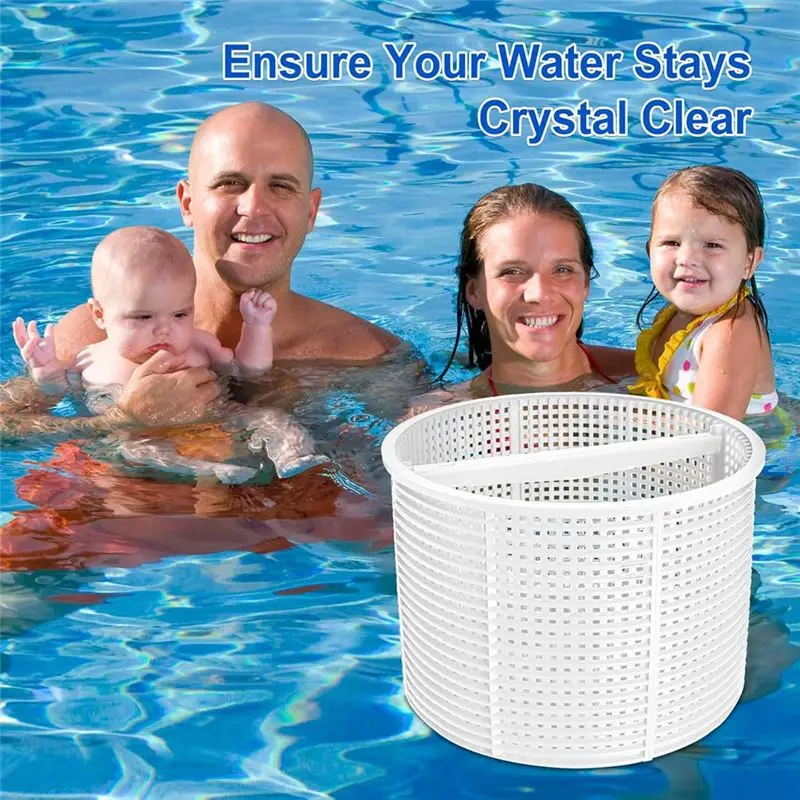 XSXS-SPX1082CA Skimmer Basket Replacement For Hayward Swimming Pool Skimmer, Filter Basket Assembly With Handle