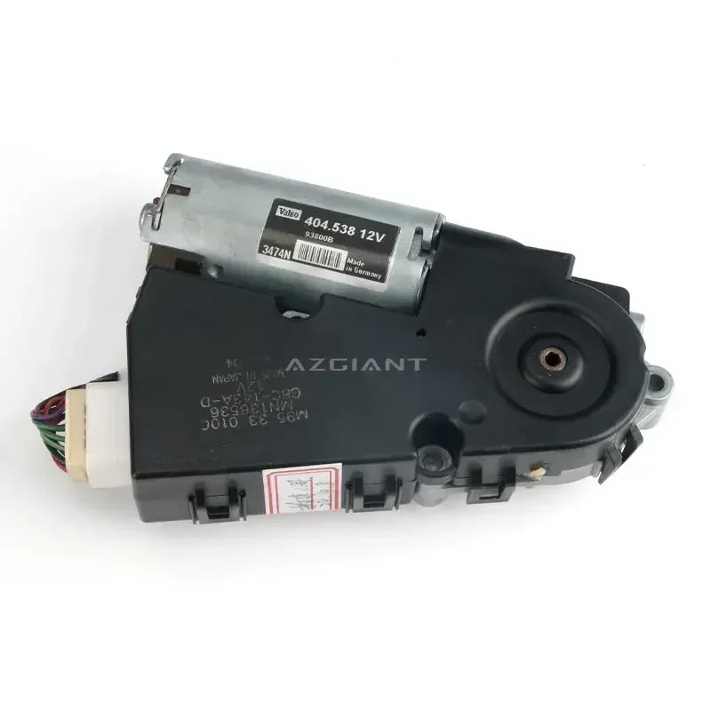 Sunroof kaca asli buka tutup motor rakitan gir M9533010 MR462601 untuk Mitsubishi Pajero V73 V77 V93 V97 2003-2006