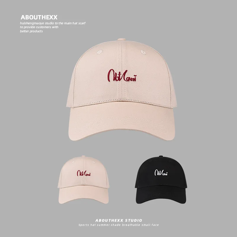 Extra Large Size Baseball Cap for Big Head Unisex Structured High Profile Crown Cotton Hat Letter Embroidery Adjustable Cap