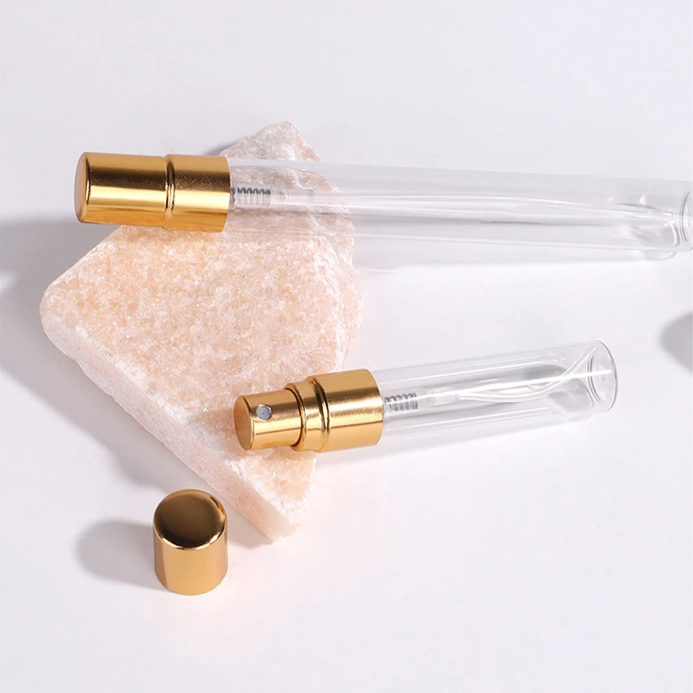 50 stuks lege parfumflesjes 2 ml 3 ml 5 ml 10 ml spuitfles glazen flacon heldere parfum verstuiver reizen hervulbare cosmetische container