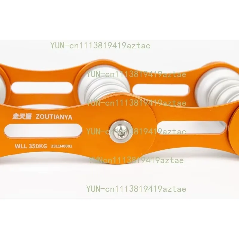 High-altitude Climbing Rope Protector, Wear-resistant Rope Cover Corner Guard, 5kN Load-bearing Safety Rope Equipment