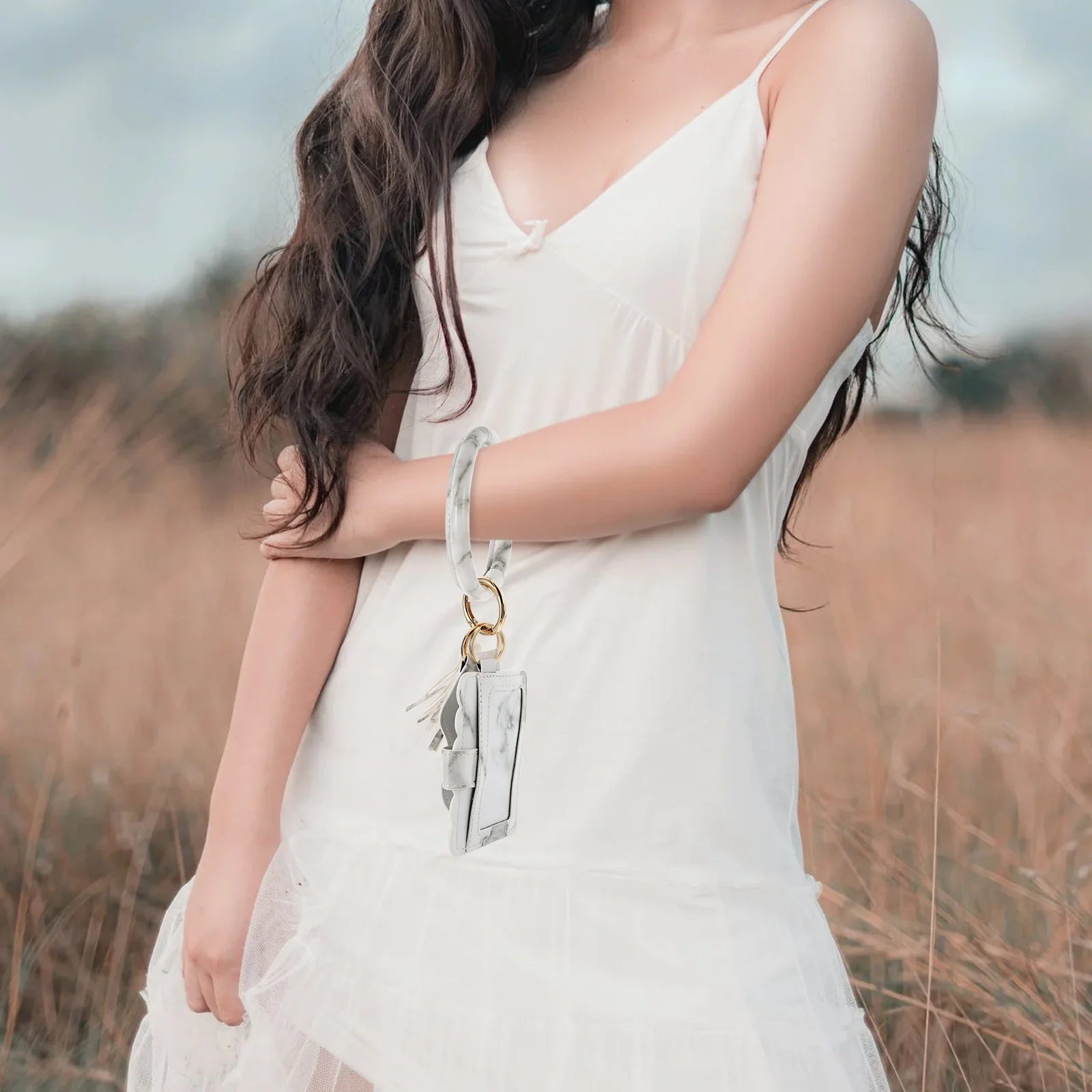 

Lipstick Pouch Handmade Storage Bag For Keys Cards Lip Gloss Wrist Bracelet Holder Portable Makeup Case Gift Accessory