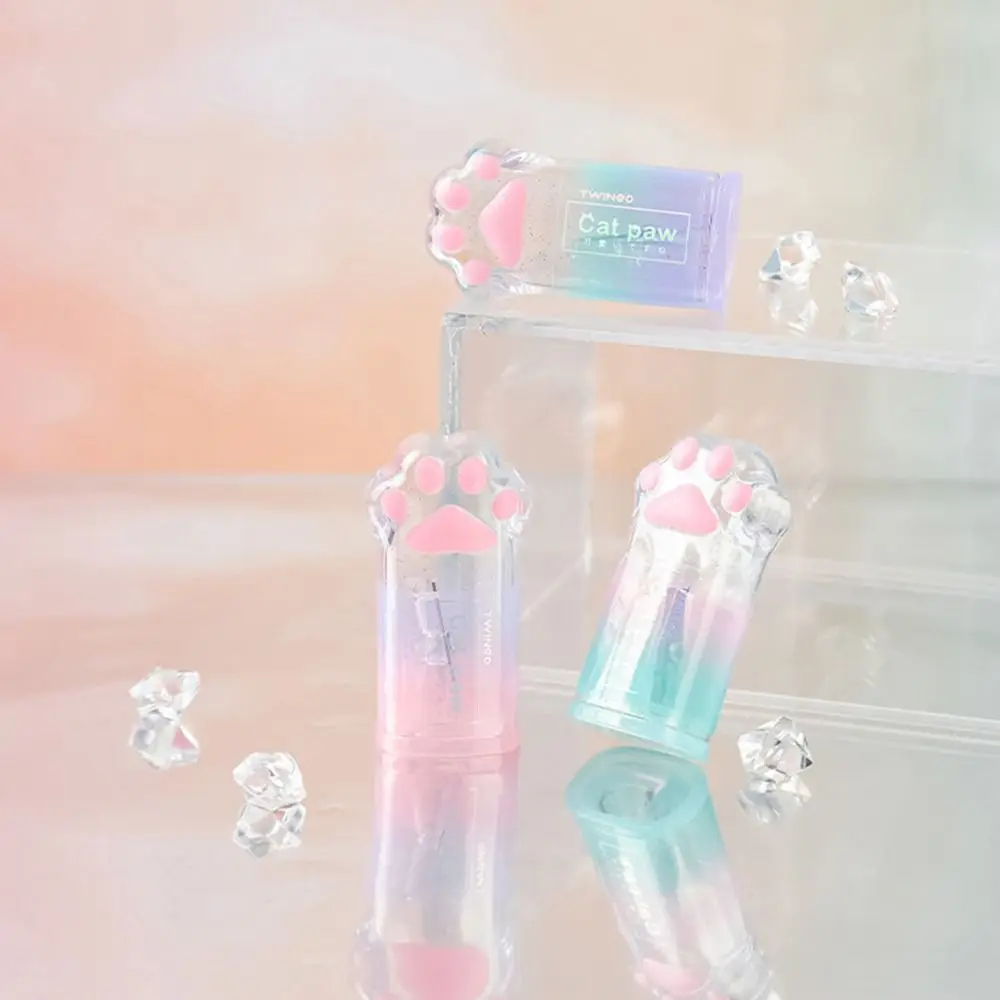 PCS Lovely Cat Claw Pencil Sharpener Simple Creative Gradient Color Pencil Sharpener For Students Gifts