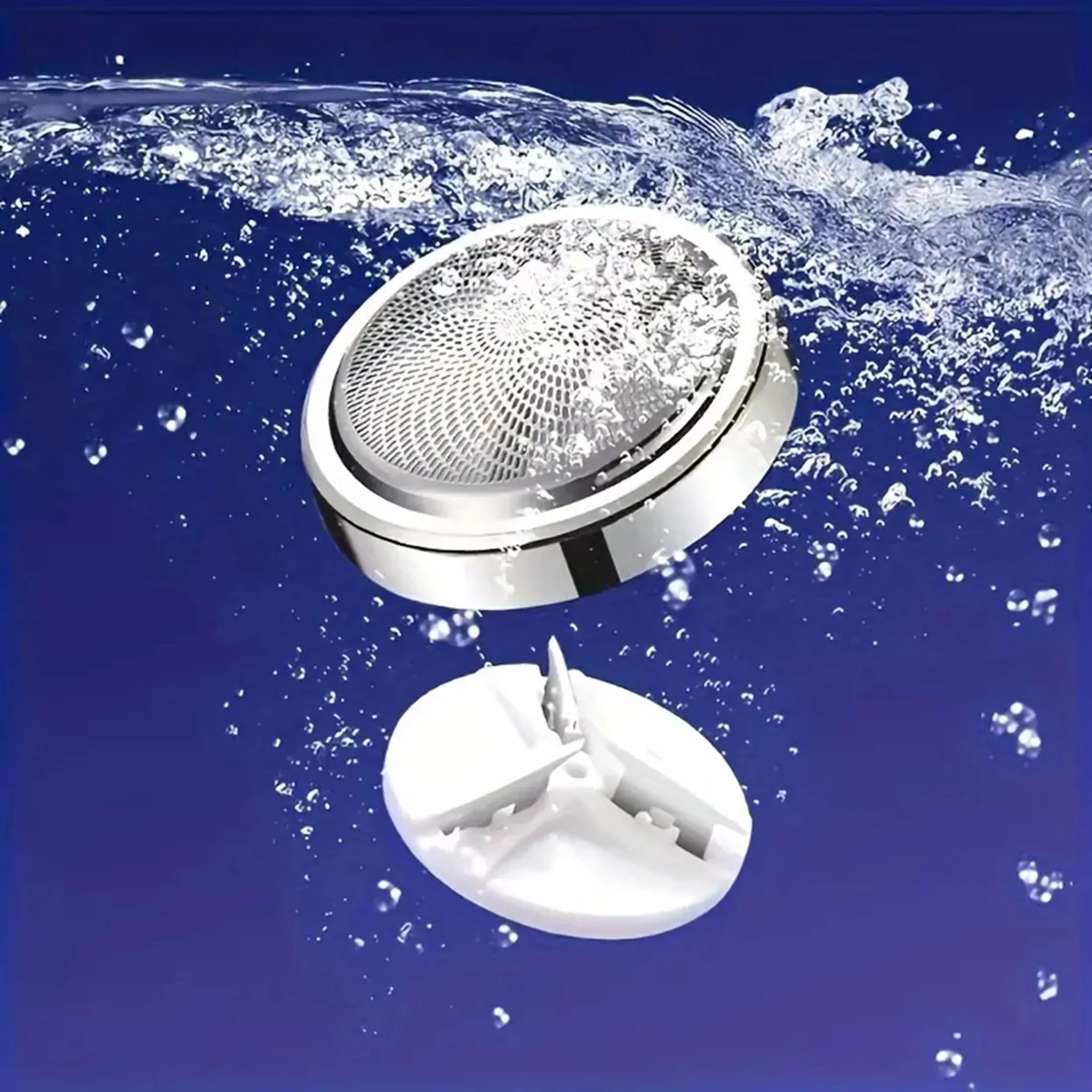 1PC-Mini Portable Electric Shaver with Washable Blades - Stylish Rounded Design | USB Rechargeable Electric Razor for Men