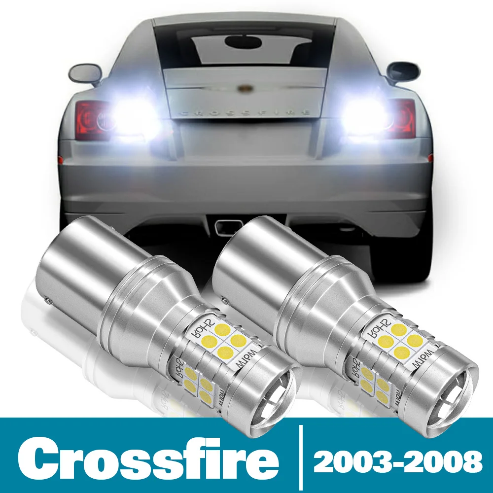 

2pcs LED Reverse Light For Chrysler Crossfire Accessories 2003 2004 2005 2006 2007 2008 Backup Back up Lamp