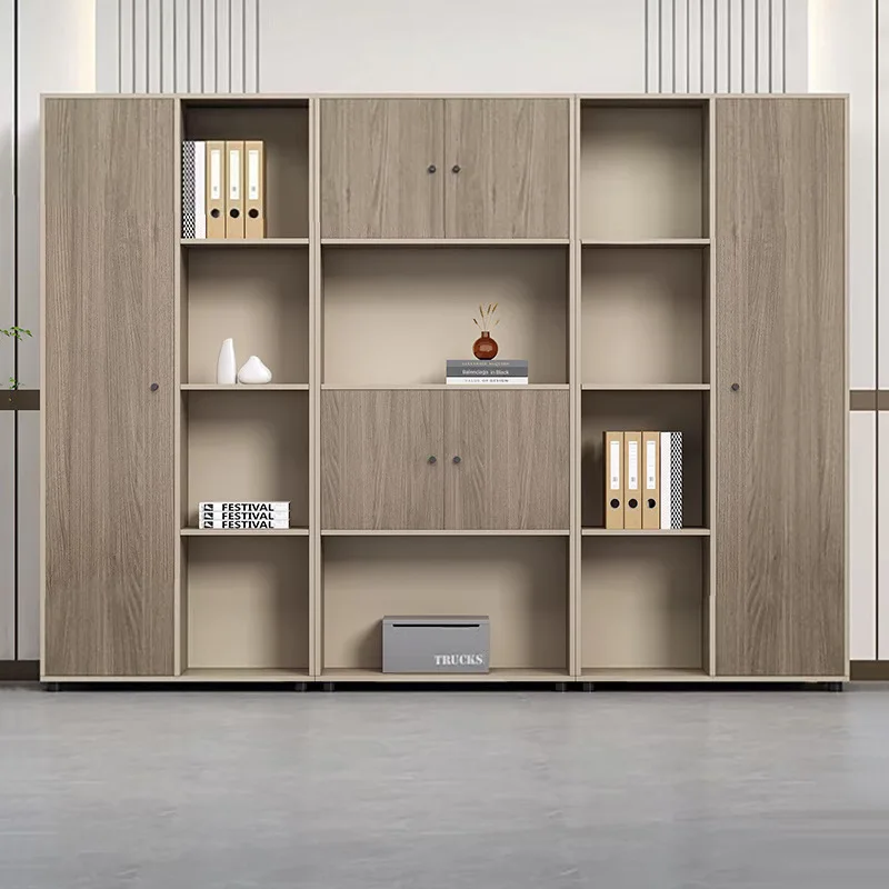 File Cabinet Data  Office Locker Wooden Bookcase Storage Cabinet