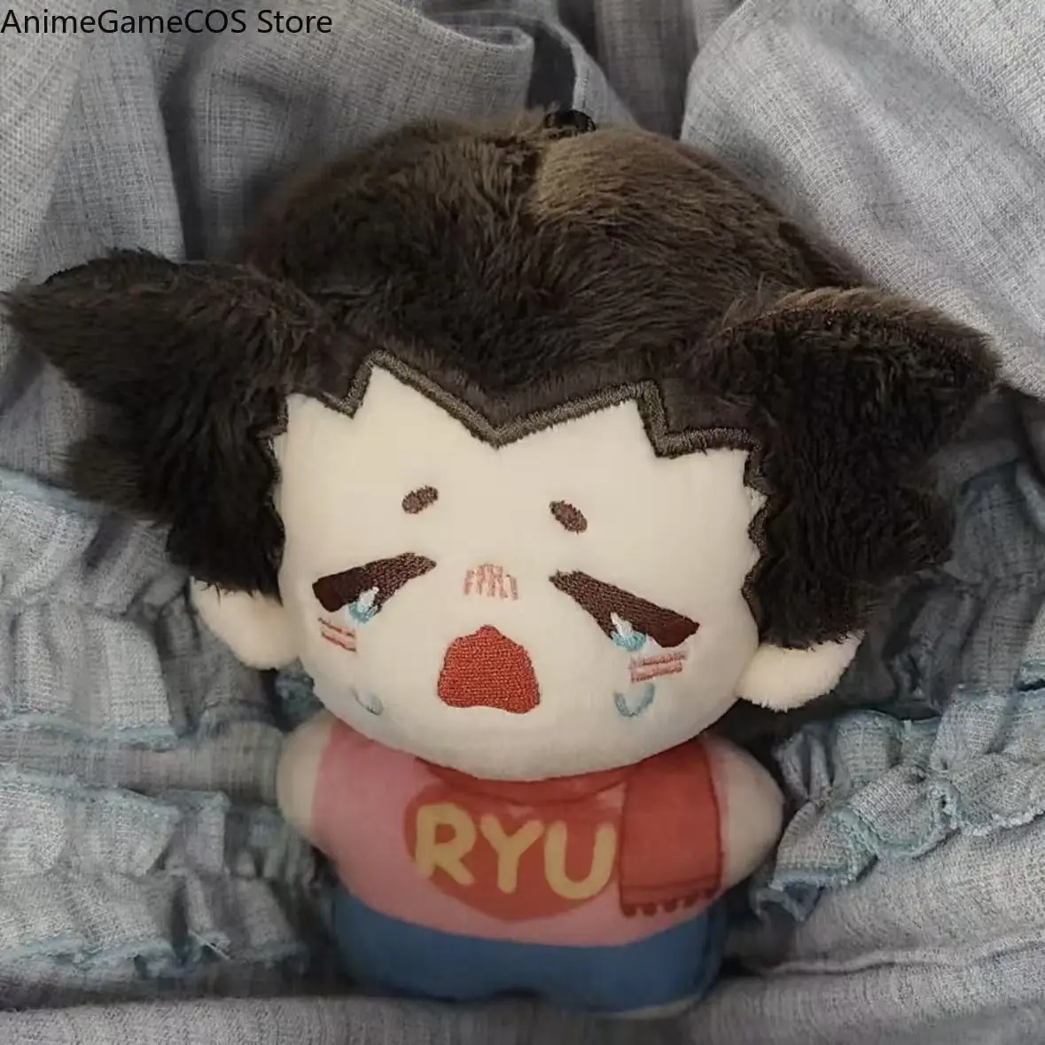 Anime Ace Attorney Miles Edgeworth 10CM Plush Doll Bag Pendant Plushie Stuffed Figure Cosplay Collection Cartoon Gift gallery 4