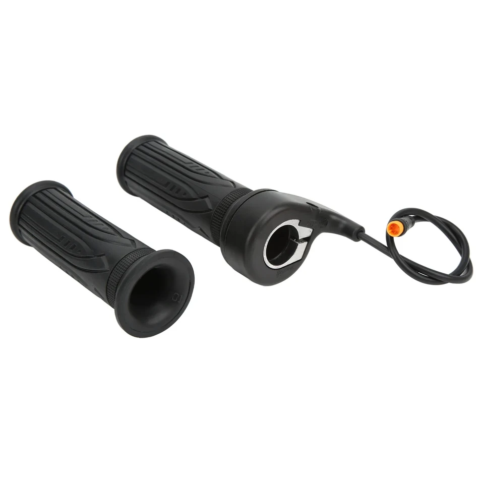 Electric Bike Throttle with 3 Pin Waterproof Connector 23cm Cable Length 12V‑72V 20X Scooter Speed Throttle Handle for 22.2mm image 5
