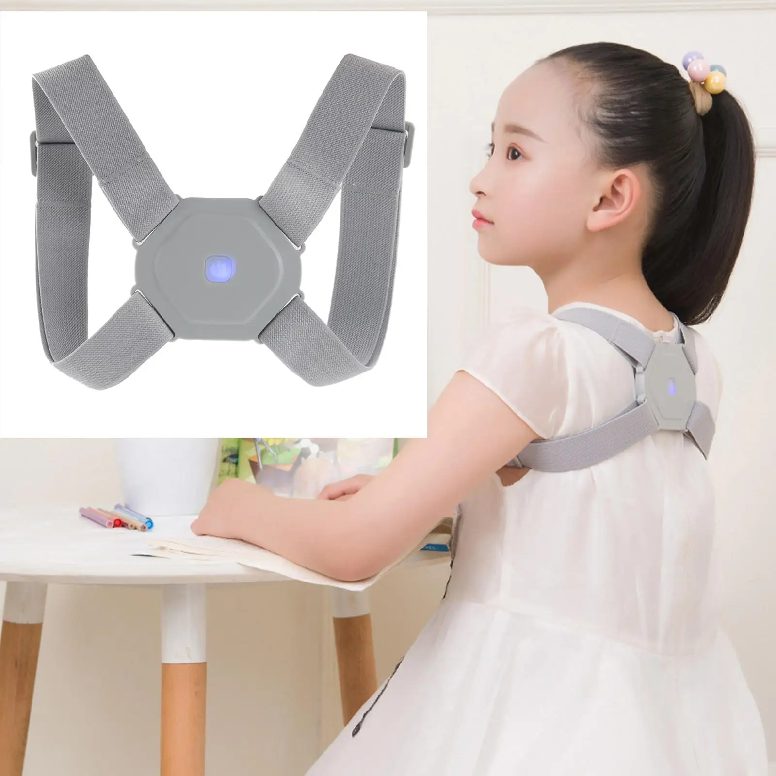 Smart Posture Corrector Back Straightener Comfortable for Prevent Humpback