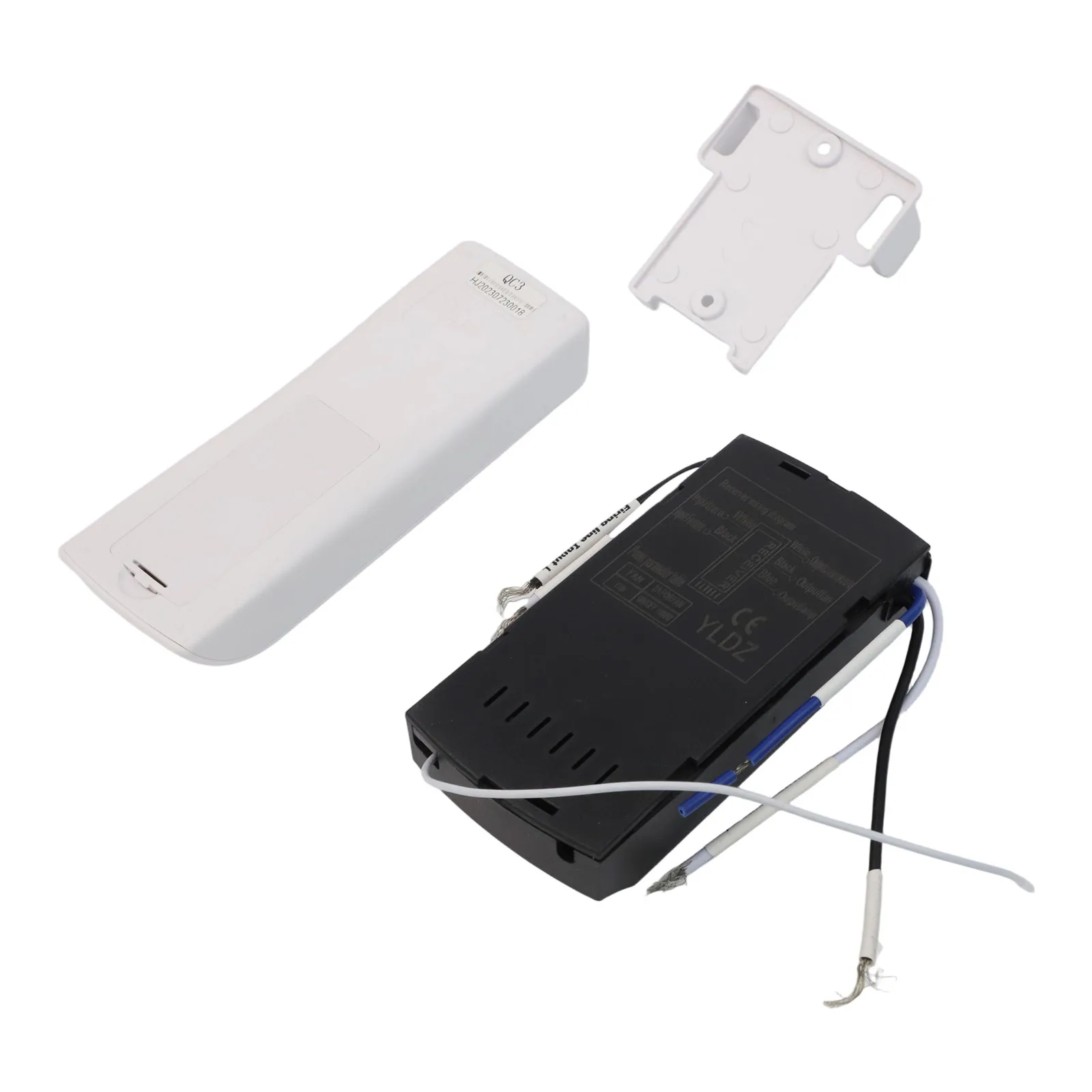 Timing Function Controller Wireless Remote Control Energy Saving Control Black White Controller For Ceiling Fan Lamp
