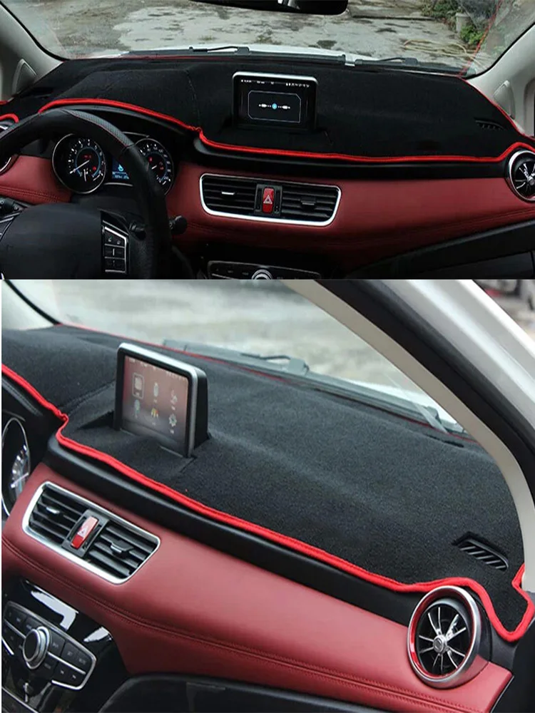 For Great Wall GWM Haval H1 Revamped M4 Dashmat Dashboard Cover Instrument Panel Sunscreen Protective Pad Dash Mat Ornaments