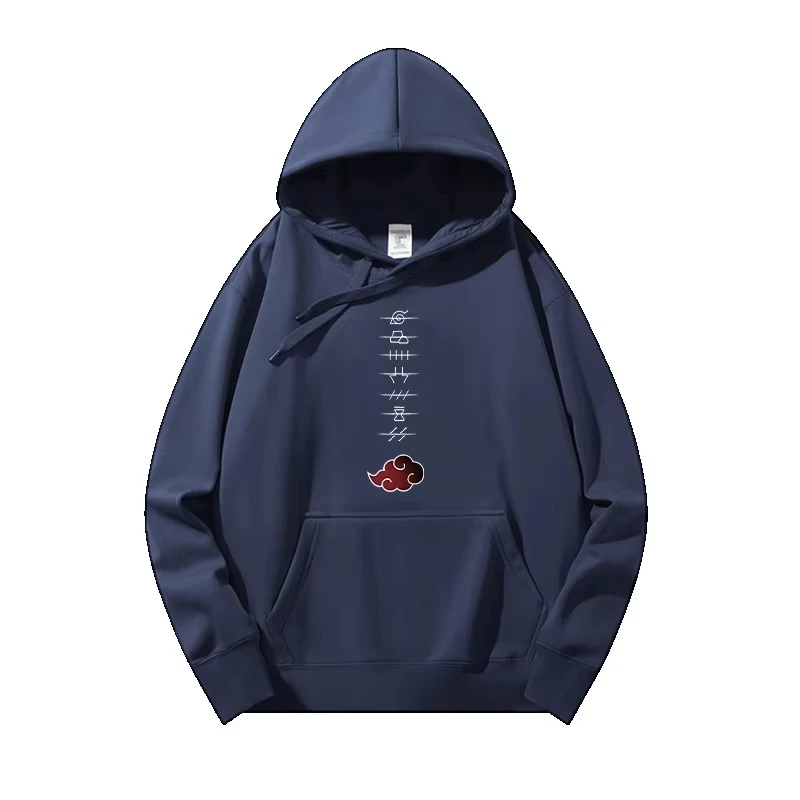

Naruto Japanese Anime Peripheral Hooded Sweatshirt Pullovers for Warmth Naruto Akira Long-sleeved Students and Teenagers Trend