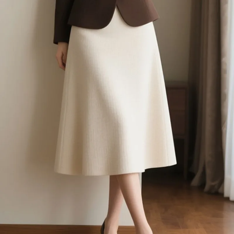 Nieuwe High End Herfst Elegante vrouwen Rok Sets Vrouwen Office Lady Mode Slanke Taille Lange Mouw Jas + Rokken Tweedelige Set