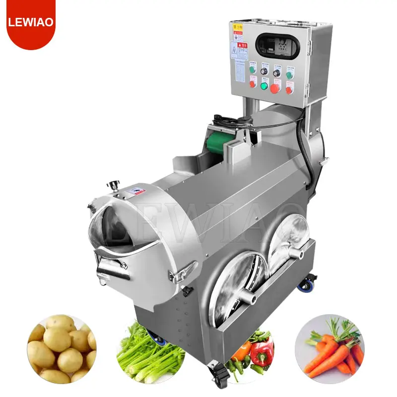 Automatic Commercial Leaf Vegetable Spinach Cutting Machine Auto Industrial Kale Cutter Slicer Equipment