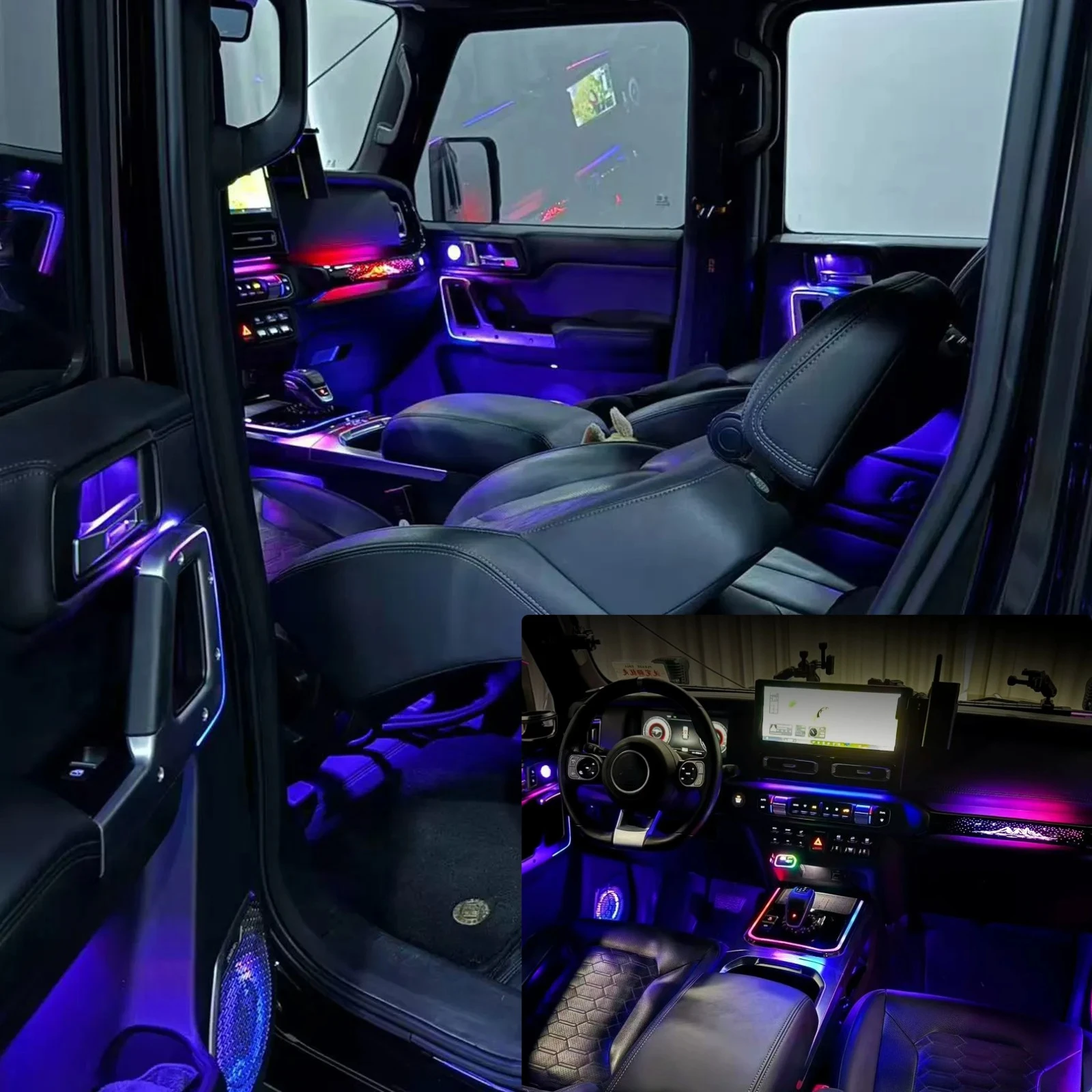 For BAW 212 T01 Automotive Interior Atmosphere Light - Modified Dynamic Light and Shadow Welcome Light Accessories