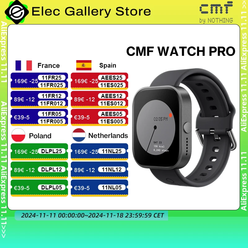 Global Version CMF by Nothing Watch Pro 1.96