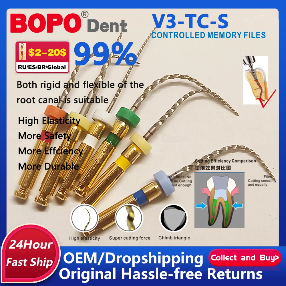 

Dental Super Files Taper Silver Universeral Engine Use Rotary Files Dondontic Root Canal NITI Dentist micromotor medical tools
