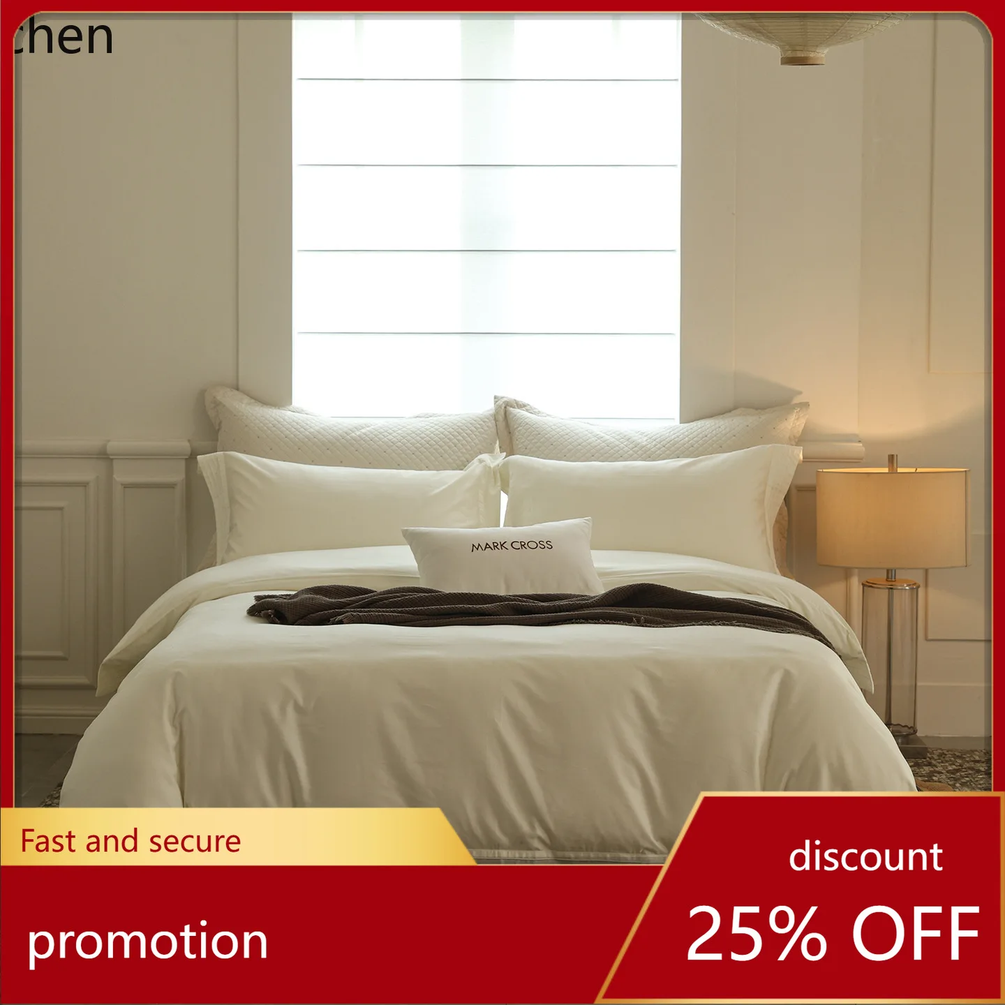 

YFY Light Luxury Autumn/Winter Warm Simple High-Quality Ultra-Fine Denier Tencel Cotton Brushed Set All-Cotton Solid Color