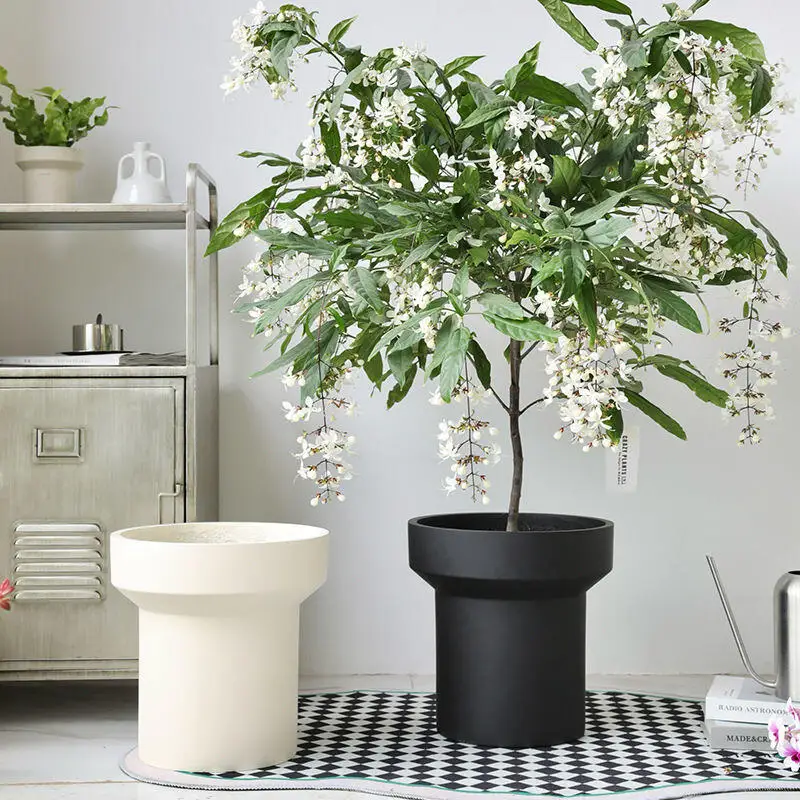 Desktop Mini Delicate Succulent Household Small Pot Flower Pot Non-porous Modern Plastic Small Flower Pot Fast Delivery