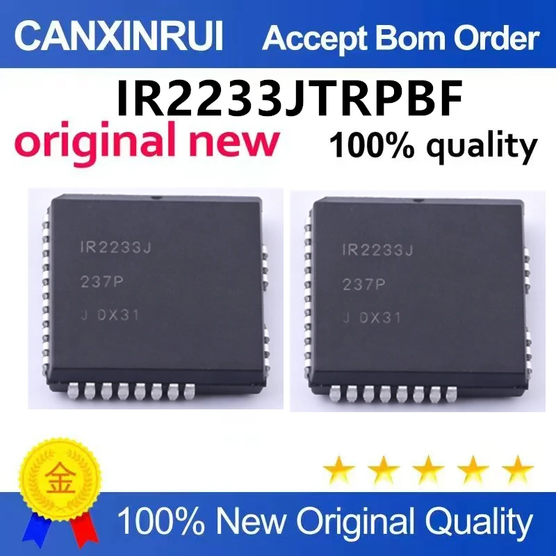 （5pcs-10pcs）Brand new original IR2233J IR2233JTRPBF PLCC-44 three-phase bridge driver chip