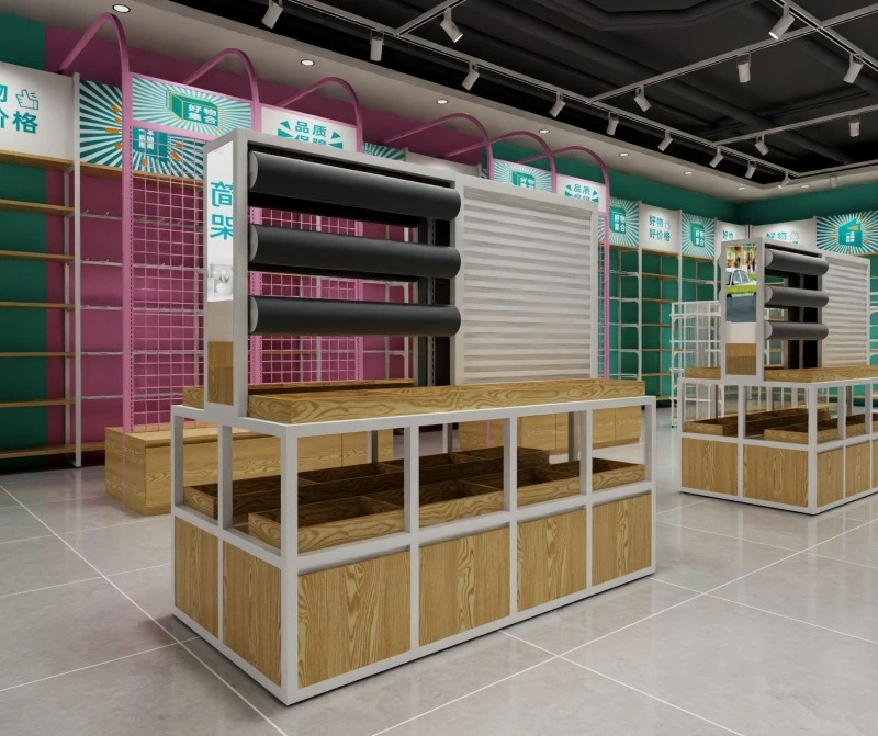 #Jewelry store Double-sided Zhongdao shelf Display rack Boutique store Earrings Earrings Headband Hairpin Display cabinet Water