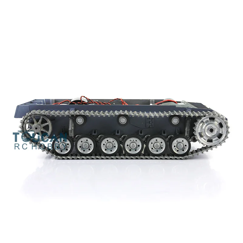 HENG LONG 1/16 Deutscher Stug III RC Panzer 3868 Chassis mit Metallkettenrädern TH00309-SMT4
