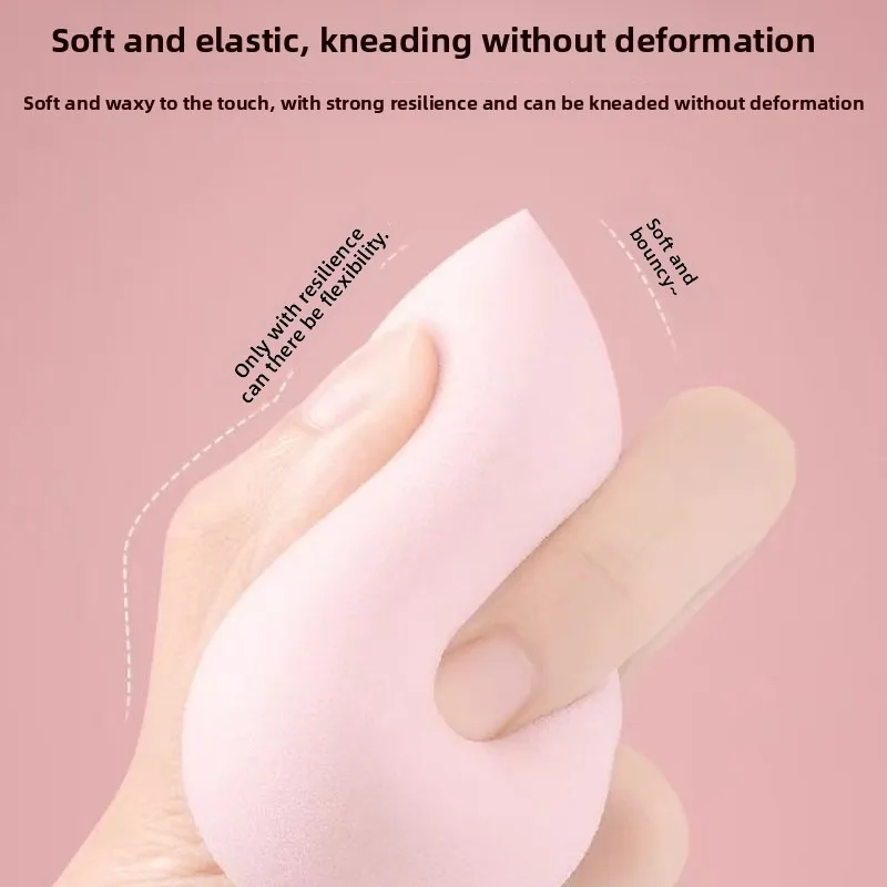 Éponge de maquillage, coussin bouffant, œuf de beauté, goutte d'eau, boule d'éponge cosmétique, outil applicateur de poudre de réglage