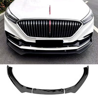 Front Bumper Spoiler for Hongqi H5 Front Skirts Splitter 2018 To 2024 Car Body Kit Accessories