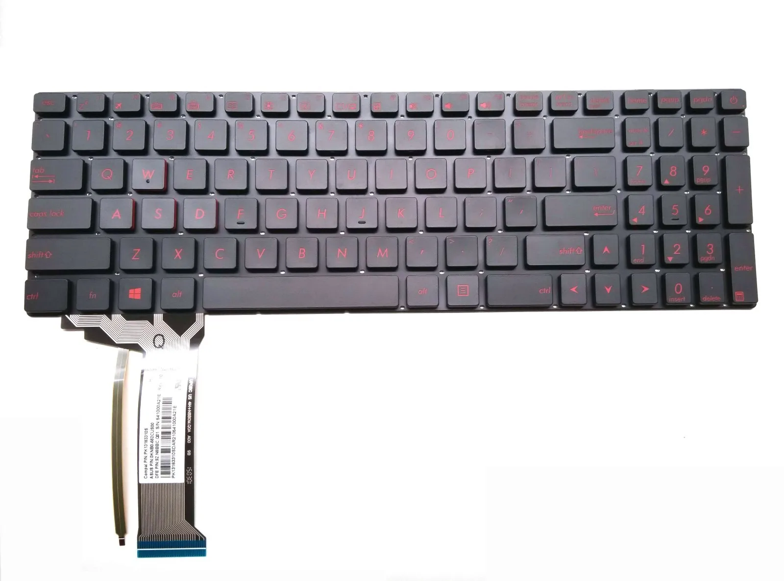 Nuevo Teclado Retroiluminado en Español para Asus ROG GL551 GL551JM GL551JM-DE71 GL551JW