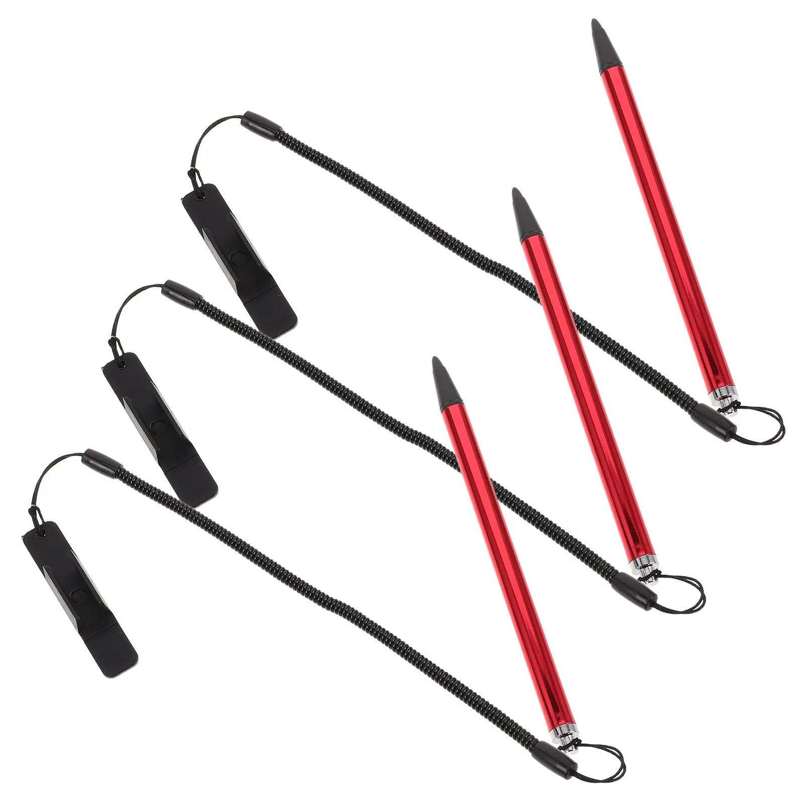 3Pcs Tablet Stylus Pen for Drawing Writing Note Taking Educational Use Capacitive Touch Screen Stylus with Comfortable Grip Palm