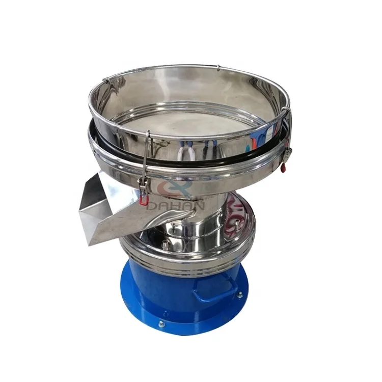 

Industrial Fish Meal Rotary Vibrating Sieve Machine 450 Sieve Filter Screen For Juice