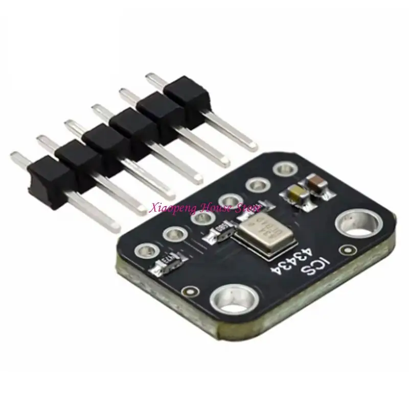 ics-43434-i2s-mems-modulo-micropone-digital-filtro-passes-passes-baixo-para-microcontroladores-77jc