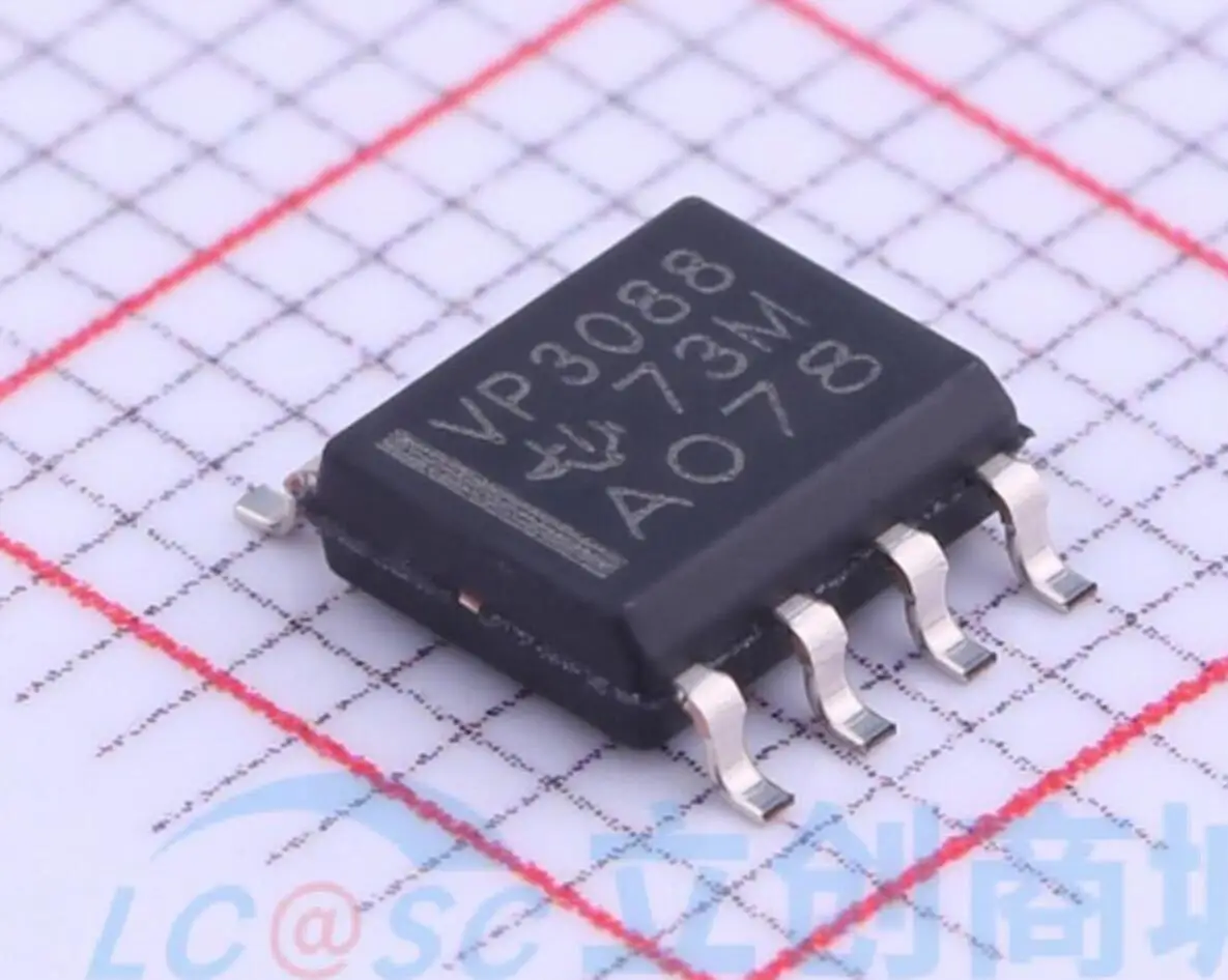 15PCS SN65HVD3088EDR SOP-8 VP3088 100% New original Chipset IC Electronic Component SMD